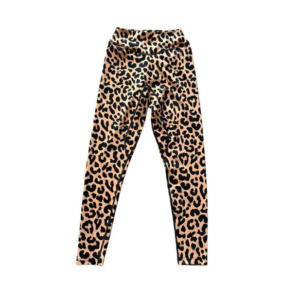 Balance Athletica Vitality Kingdom Cheetah Ascend Leggings Sz Small - Picture 1 of 4